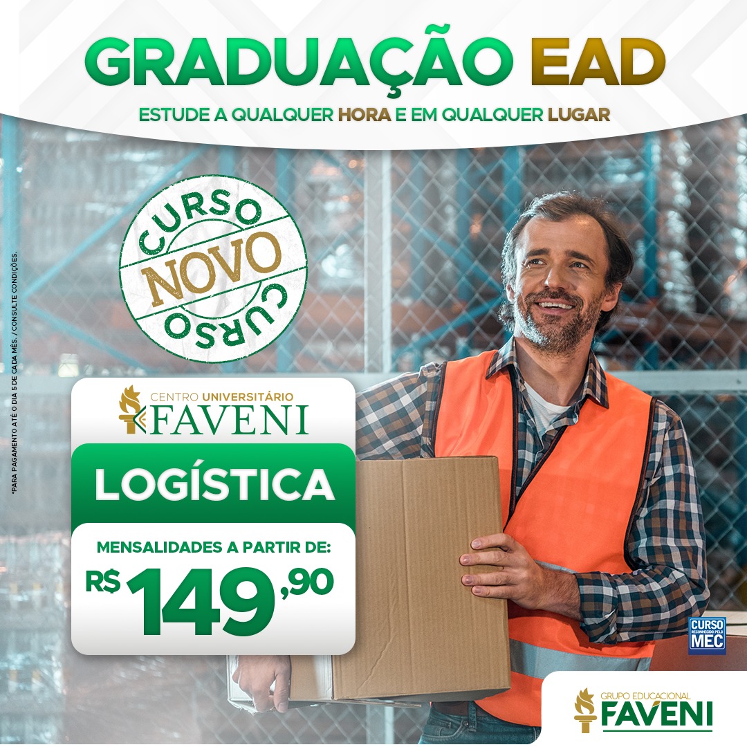LOGÍSTICA – Tecnólogo EAD - Faveni